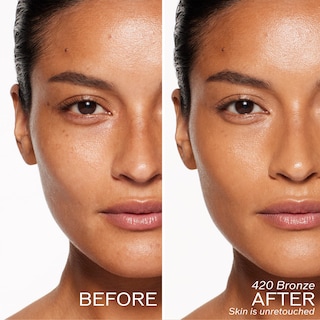 Foto 3 | Foto 3 | Base de Maquillaje Shiseido Revitalessence Skin Glow Spf 30 420 Bronze - Venta Internacional