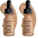 Maquillaje Profesional Foundation Nyx Total Control Pro Buff - Venta Internacional.