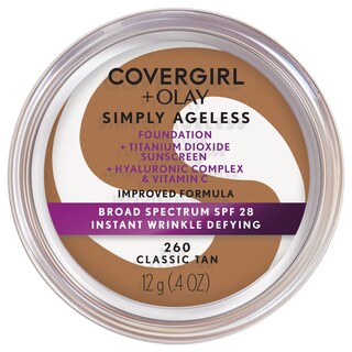 Foto 1 | Foto 1 | Base De Maquillaje Covergirl & Olay Simply Ageless 260 Classic Bronceado - Venta Internacional.