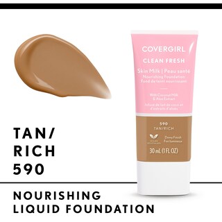 Foto 3 | Foto 3 | Base De Maquillaje Covergirl Clean Fresh Skin Milk Bronce/rich 30 Ml - Venta Internacional.