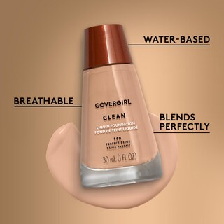 Foto 5 | Foto 5 | Base De Maquillaje Líquida Covergirl Clean Perfect Beige 148 30 Ml - Venta Internacional.