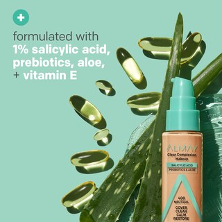 Foto 5 | Foto 5 | Base Almay Clear Complexion Acne Con Ácido Salicílico 30 Ml - Venta Internacional.