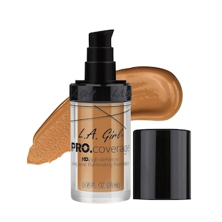 Foto 1 | Foto 1 | Base Líquida L.a. Girl Pro Coverage, Beige Cálido, 28 Ml - Venta Internacional.