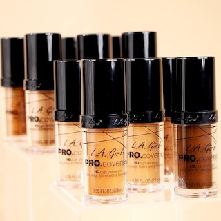 Foto 7 | Foto 7 | Liquid Foundation L.a. Girl Pro Coverage Bronceado, 28 Ml - Venta Internacional.
