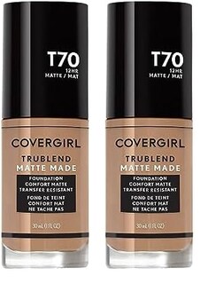 Foto 1 | Foto 1 | Base Líquida Covergirl Trublend Matte Made Caramel, Paquete De 2 - Venta Internacional.