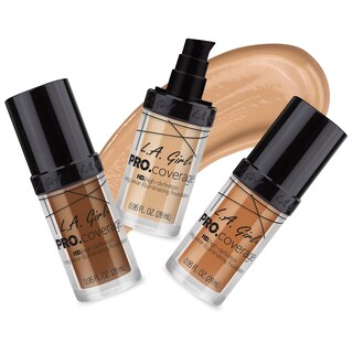 Foto 2 | Foto 2 | Liquid Foundation L.a. Girl Pro Coverage Rich Coverage Rich Coverage 28 Ml - Venta Internacional.