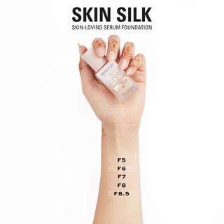 Foto 4 | Foto 4 | Base De Maquillaje En Sérum Revolution Skin Silk F8 23 Ml - Venta Internacional.