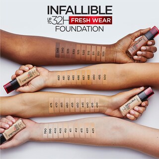 Foto 4 | Foto 4 | Fundación L'oreal Paris Infallible Hasta 32 Horas 520 Sienna 30 Ml - Venta Internacional.
