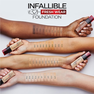 Foto 4 | Foto 4 | Fundación L'oreal Paris Infallible Hasta 32 Horas 30 Ml 545 Ebony - Venta Internacional.
