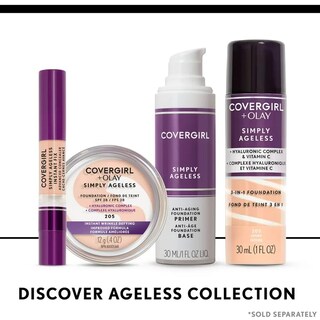 Foto 5 | Foto 5 | Base De Maquillaje Líquida Covergirl & Olay Simply Ageless 3 En 1 - Venta Internacional.