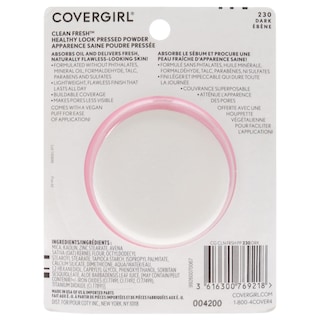 Foto 2 | Foto 2 | Polvo Covergirl Clean Fresh Pressed Dark, 10 Ml, Vegano - Venta Internacional.