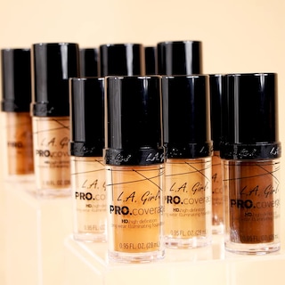 Foto 5 | Foto 5 | Base Líquida L.a. Girl Pro Coverage De Chocolate Negro, 30 Ml - Venta Internacional.
