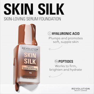 Foto 6 | Foto 6 | Base De Maquillaje En Sérum Revolution Skin Silk F5 23 Ml - Venta Internacional.
