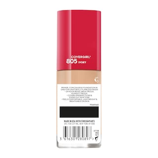 Foto 3 | Foto 3 | Base De Maquillaje Líquida Covergirl Outlast Extreme Wear Ivory 30 Ml - Venta Internacional.