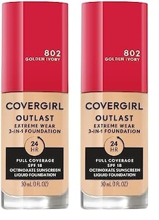 Foto 1 | Foto 1 | Base De Maquillaje Líquida Covergirl Outlast Extreme Wear Spf 18 - Venta Internacional.