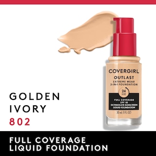 Foto 3 | Foto 3 | Base De Maquillaje Líquida Covergirl Outlast Extreme Wear Spf 18 - Venta Internacional.