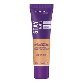 Foto 1 | Foto 1 | Mousse Líquida Foundation Rimmel London Stay Matte 202 Sun Beige - Venta Internacional.