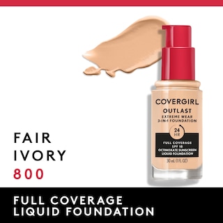 Foto 3 | Foto 3 | Base De Maquillaje Líquida Covergirl Outlast Extreme Wear Spf 18 30 Ml - Venta Internacional.
