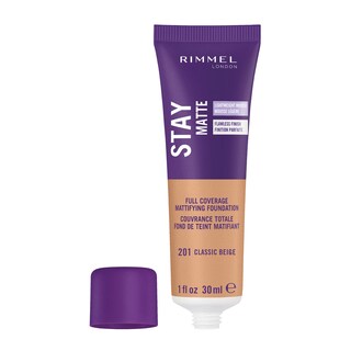 Foto 2 | Foto 2 | Mousse Líquida Foundation Rimmel London Stay Matte 201 Classic Beige - Venta Internacional.