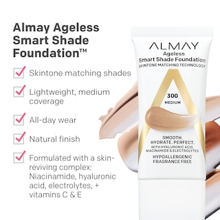 Foto 3 | Foto 3 | Base De Maquillaje Almay Antiedad Smart Shade 500 Golden, 30 Ml - Venta Internacional.