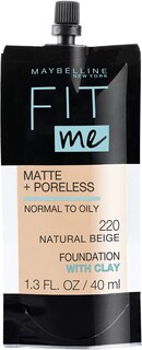 Foto 1 | Foto 1 | Base de Maquillaje Líquida Maybelline Fit Me Matte 220 Natural Beige - Venta Internacional