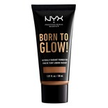 Maquillaje Profesional Foundation Nyx Born To Glow Caoba - Venta Internacional.