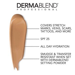 Foto 2 | Foto 2 | Maquillaje Para Piernas Y Cuerpo Foundation Dermablend 35c, Color Beige Claro - Venta Internacional.