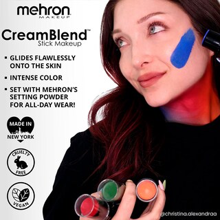Foto 5 | Foto 5 | Maquillaje en Barra CreamBlend Stick Mehron Face Paint 21 g Naranja Pastel - Venta Internacional