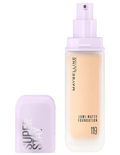 Foto 2 | Foto 2 | Base De Maquillaje Maybelline Super Stay Lumi Tono 119 + Termo De Agua De Regalo Güish