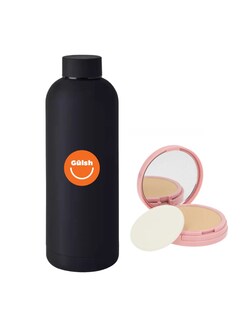 Foto 1 | Foto 1 | Base De Maquillaje En Polvo Pink Up + Termo De Agua De Regalo Güish