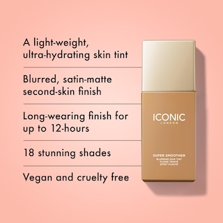 Foto 2 | Foto 2 | Crema Hidratante Con Color Iconic London Super Smoother Golden Medium - Venta Internacional.