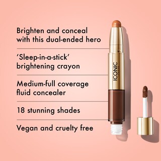 Foto 2 | Foto 2 | Corrector Iconic London Radiant Duo Creamy Liquid + Crayón - Venta Internacional.