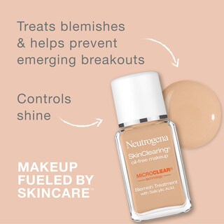 Foto 2 | Foto 2 | Base De Maquillaje Líquida Neutrogena Skinclearing, Sin Aceite, 30 Ml, Pulidor - Venta Internacional.