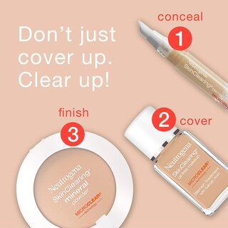 Foto 5 | Foto 5 | Base De Maquillaje Líquida Neutrogena Skinclearing, Sin Aceite, 30 Ml, Pulidor - Venta Internacional.