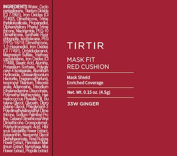 Foto 6 | Foto 6 | Cushion Foundation Tirtir Mask Fit Red, 33 W, Jengibre, 18,7 Ml - Venta Internacional.