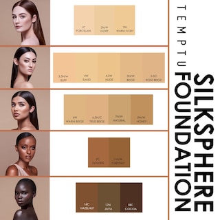Foto 5 | Foto 5 | Base De Maquillaje Para Aerógrafo Temptu Silksphere Chestnust 30 Ml - Venta Internacional.