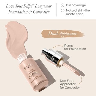 Foto 2 | Foto 2 | Base De Maquillaje Y Corrector Pür Minerals 4 En 1 Love Your Selfie - Venta Internacional.