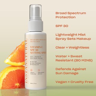 Foto 3 | Foto 3 | Spray Fijador De Protección Solar Instanatural Vitamina C Spf 30 60 Ml - Venta Internacional.
