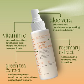 Foto 4 | Foto 4 | Spray Fijador De Protección Solar Instanatural Vitamina C Spf 30 60 Ml - Venta Internacional.