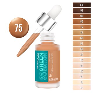Foto 2 | Foto 2 | Base De Aceite Teñido Superdrop De Makeup Maybelline Green Edition, 75 Ml - Venta Internacional.