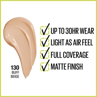 Foto 2 | Foto 2 | Cobertura Total Liquid Foundation Maybelline Super Stay - Venta Internacional.