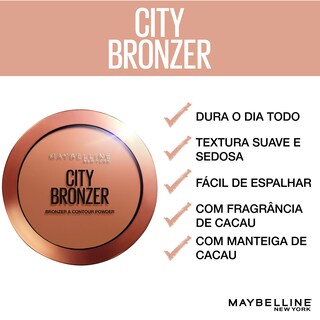 Foto 6 | Foto 6 | Maquillaje En Polvo Bronceador Maybelline New York City 100 9 Ml - Venta Internacional.