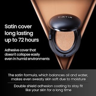 Foto 2 | Foto 2 | Mascarilla Tirtir De Cushion Foundation Color Negro 21n Color Marfil Semimate - Venta Internacional.