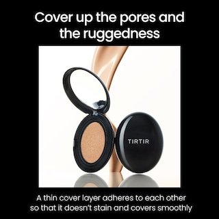 Foto 3 | Foto 3 | Mascarilla Tirtir De Cushion Foundation Color Negro 21n Color Marfil Semimate - Venta Internacional.