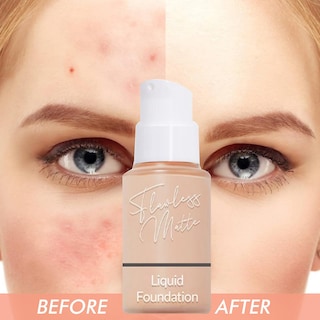 Foto 5 | Foto 5 | Base Líquida Mate Huoguo Lasting Oil Control 30 Ml - Venta Internacional.