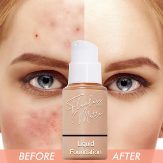 Foto 4 | Foto 4 | Base Líquida Mate Huoguo Lasting Oil Control 30 Ml - Venta Internacional.