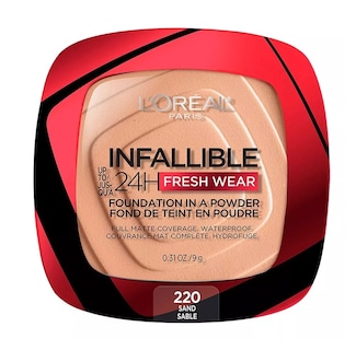 Foto 1 | Foto 1 | Base en Polvo L'Oreal Paris Compacto Infallible Freshwear 9G Tono Sand
