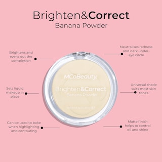 Foto 2 | Foto 2 | Polvo De Plátano Mcobeauty Aclara Y Corrige El Enrojecimiento - Venta Internacional.