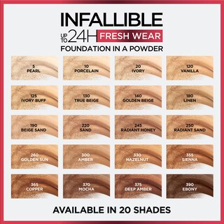 Foto 7 | Foto 7 | Base L'oreal Paris Makeup Infalble Fresh Wear Powder - Venta Internacional.