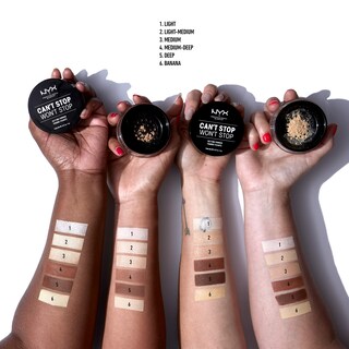 Foto 4 | Foto 4 | Polvo Fijador Nyx Professional Makeup Can't Stop Won't Stop - Venta Internacional.